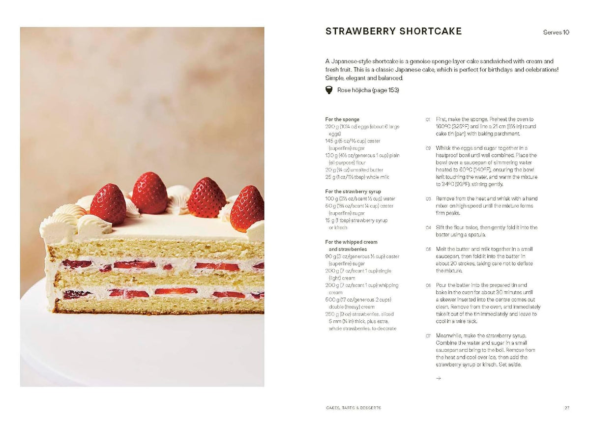 [Querida] หนังสือภาษาอังกฤษ Japanese Baking : Cakes, Bakes, Tea and More [Hardcover] by Katsute Katsute100