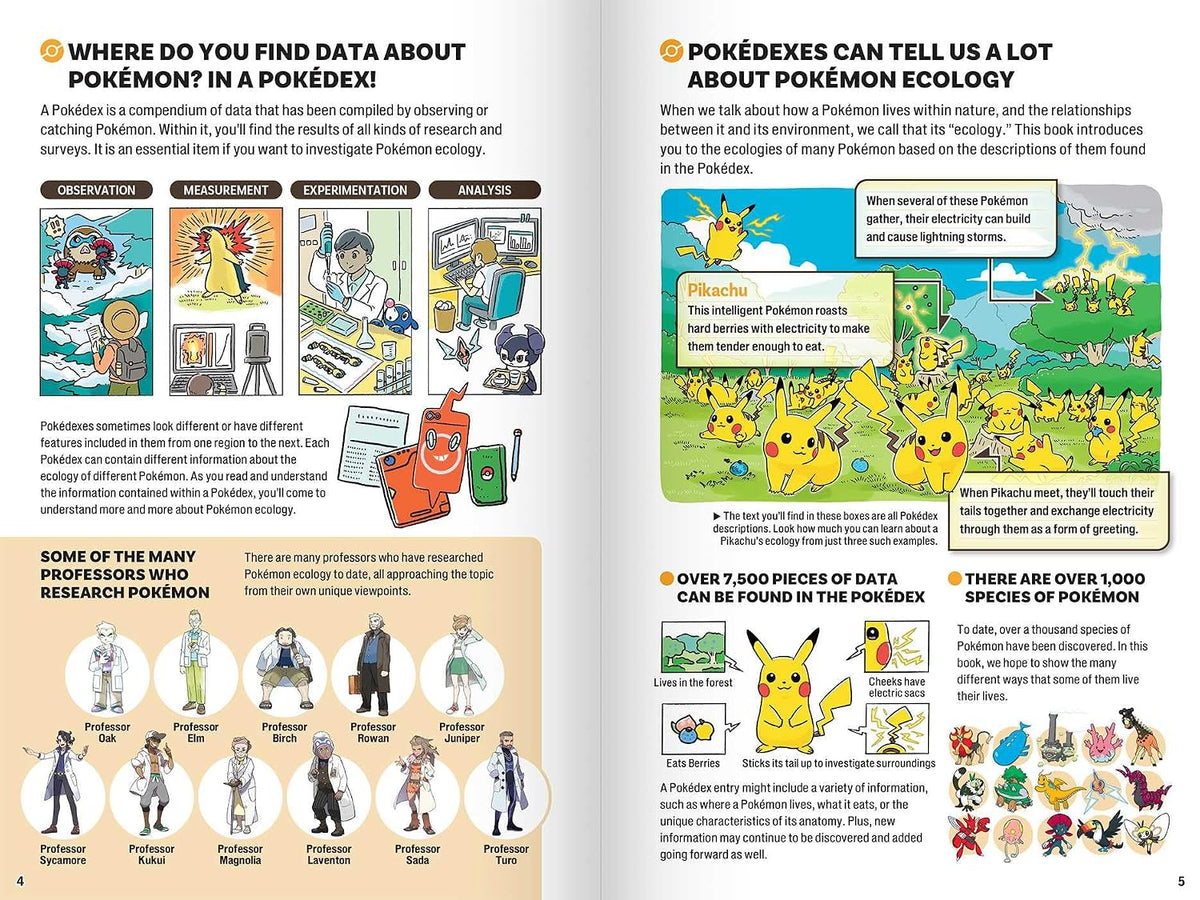 Pokécology An Illustrated Guide to Pokémon Ecology (Pokemon Pikachu Press)