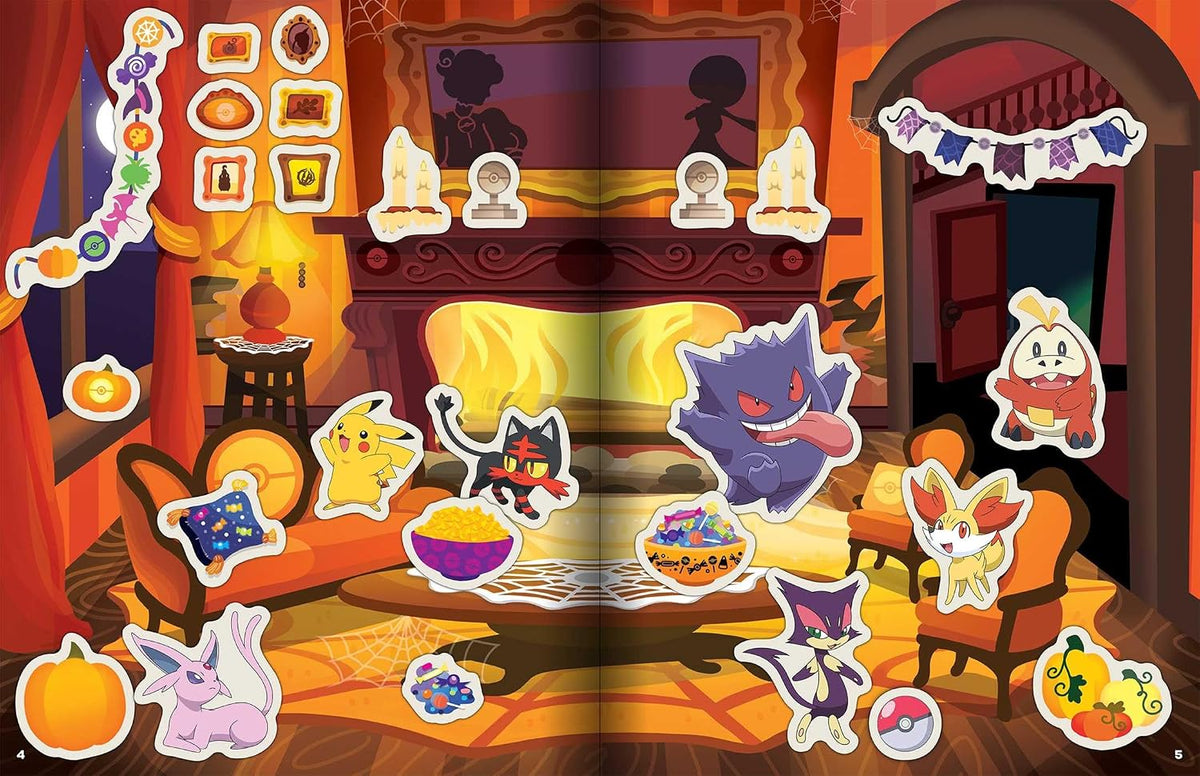 Pokémon Halloween: The Official Sticker Book: Over 700 Stickers! by Pikachu Press