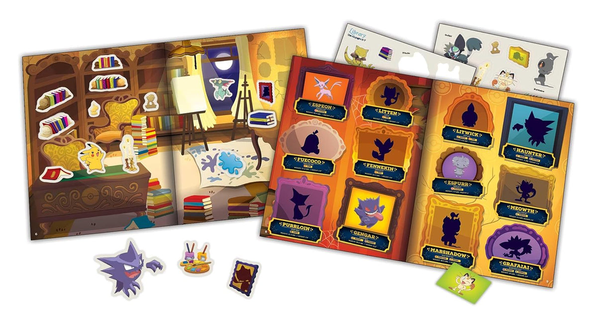Pokémon Halloween: The Official Sticker Book: Over 700 Stickers! by Pikachu Press