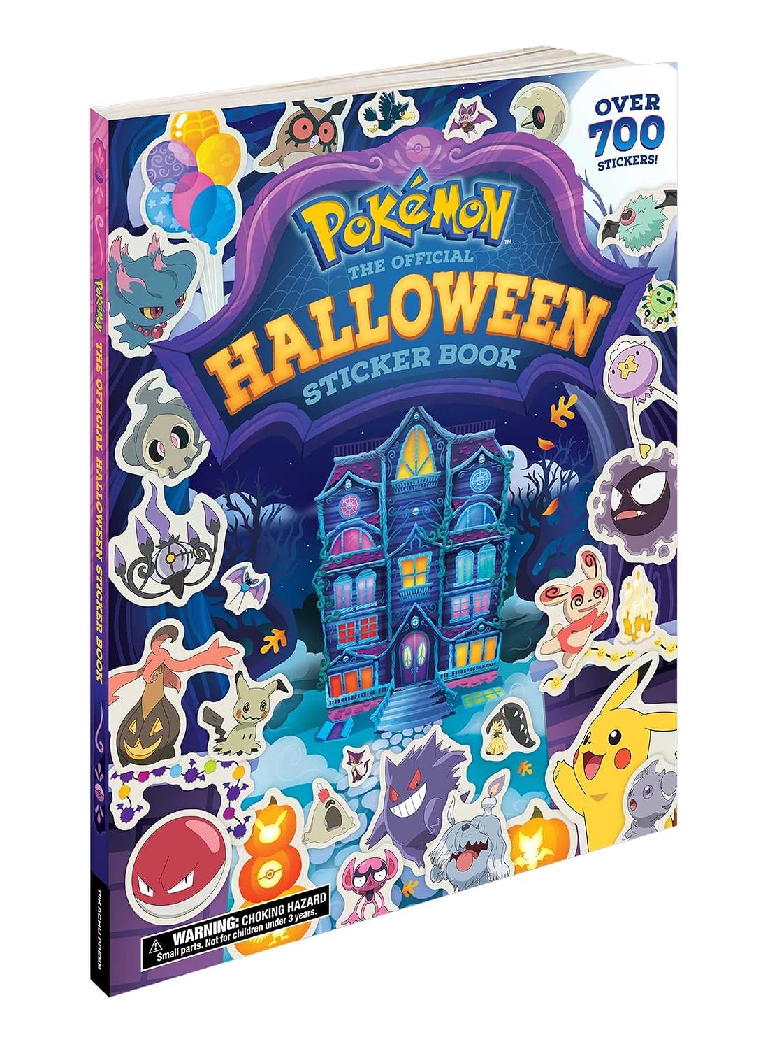 Pokémon Halloween: The Official Sticker Book: Over 700 Stickers! by Pikachu Press